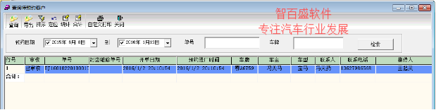 汽车4s管理软件客户关系管理